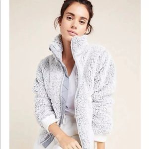 Anthropologie Whitney Sherpa sweater jacket NWT!